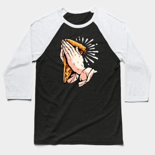 Prayer in Pizza Baseball T-Shirt